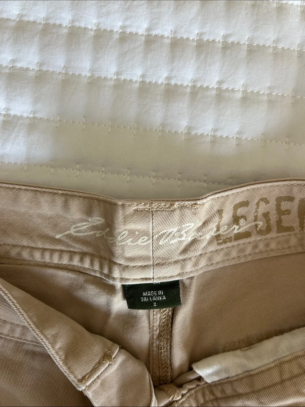 Eddie Bauer Khaki Tan Shorts